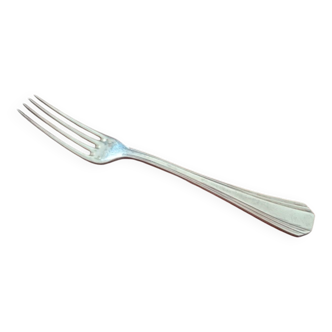 Christofle - Boréal model dessert fork in silver-plated metal
