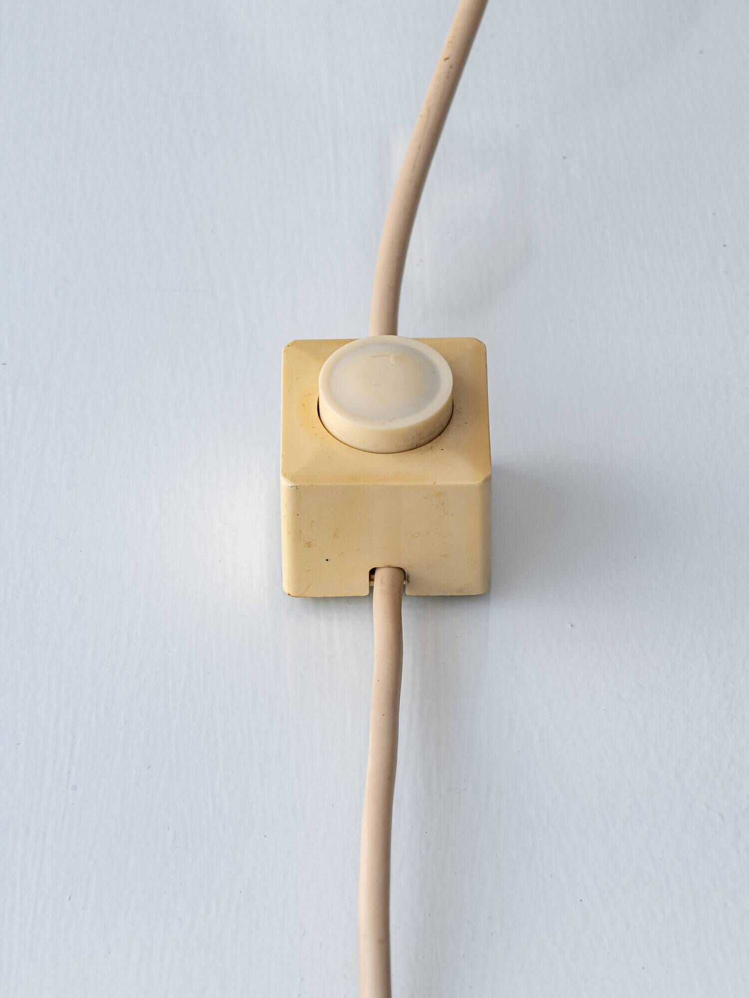 Murano Glass Table Lamps from the 1970s, White Opaline and Brass