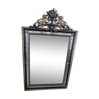 Miroir à parcloses Napoléon  III 74x125cm