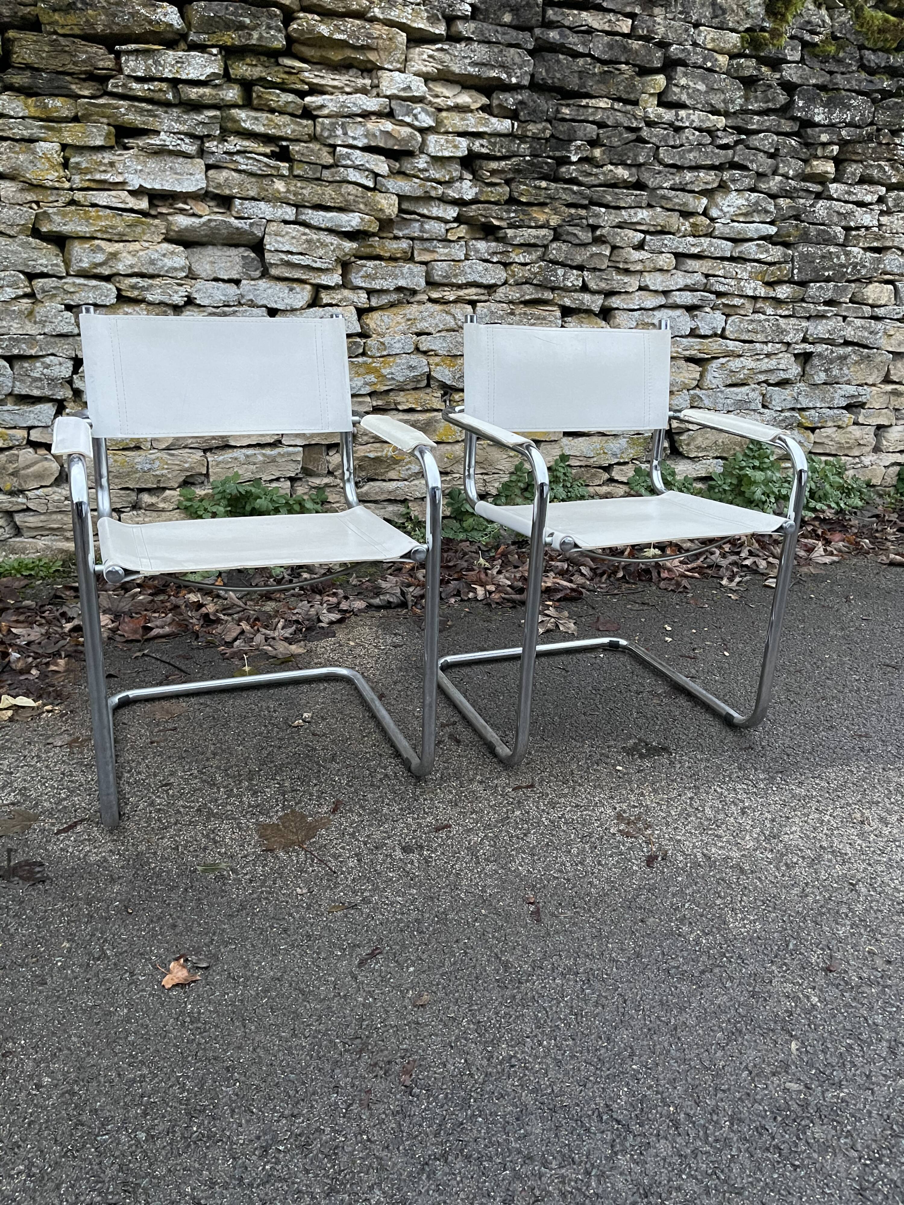Pair of armchairs