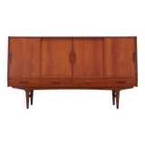 Teak highboard, Danish design, 1960s, designer: Børge Seindal
