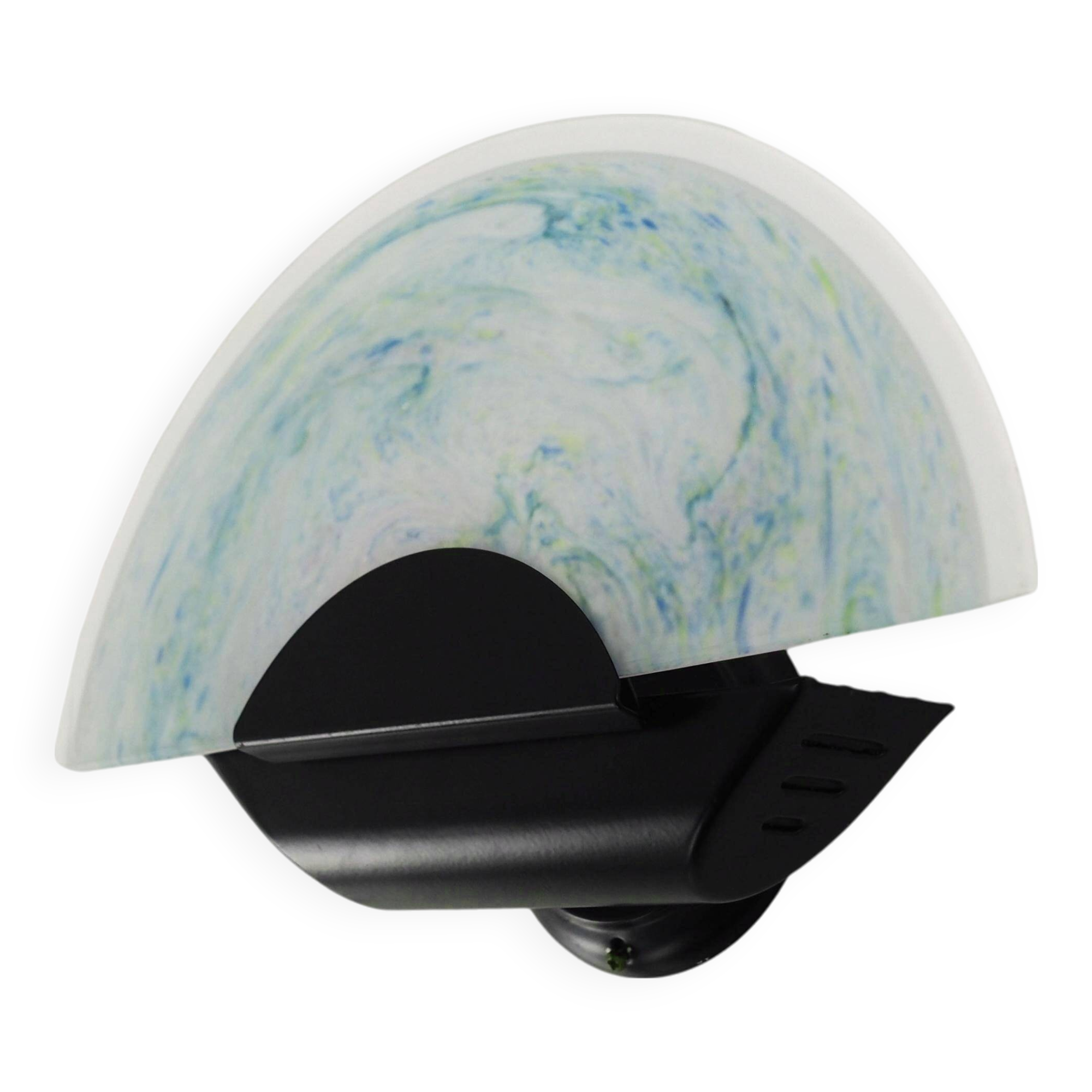 Wall lamp, Murano glass, Italian design, 1970s, manufacture: Italy