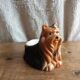 Zoomorphic dog Yorkshire eggcup