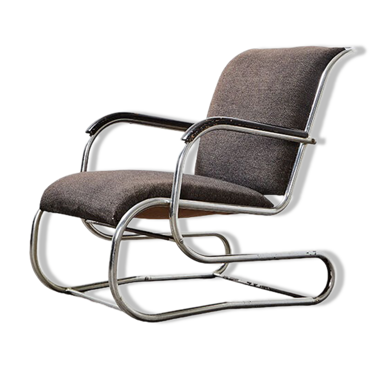 Tubular lounge chair by Paul Schuitema for D3, Netherlands, 1932