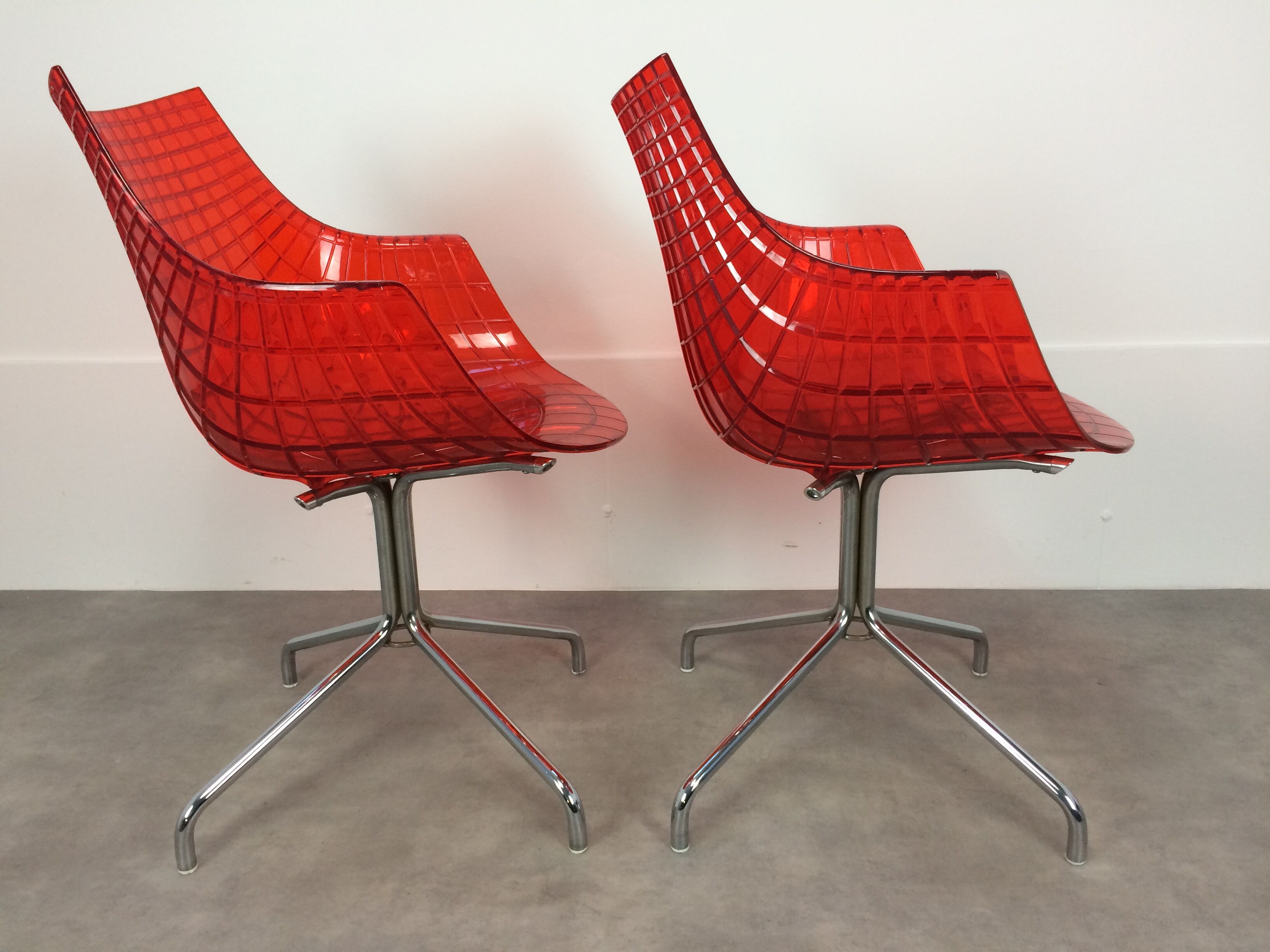 Pair of Meridiana chairs by Christophe Pillet for Driade