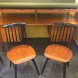 Pair of chairs Fanett, Ilmari tapiovaara, circa 1950