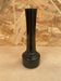 Ancien Vase Soliflore Opaline Noir Made On Germany Vintage #B092