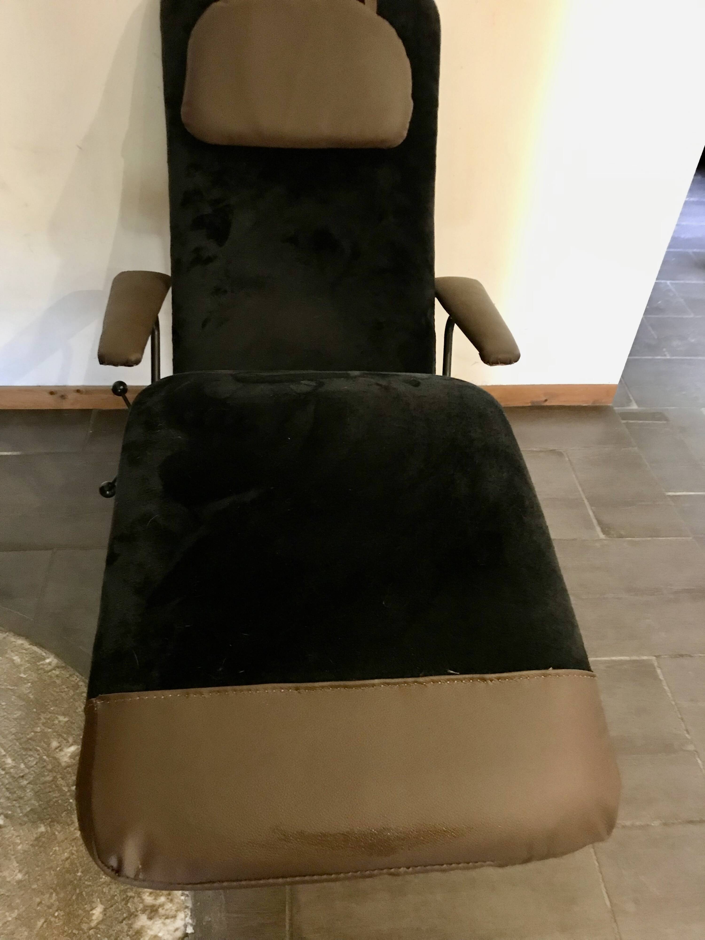 CHAISE LONGUE MODULABLE DESIGN 1950.