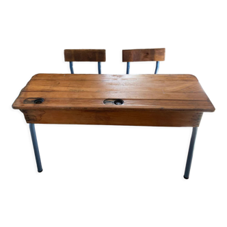 Vintage school desk