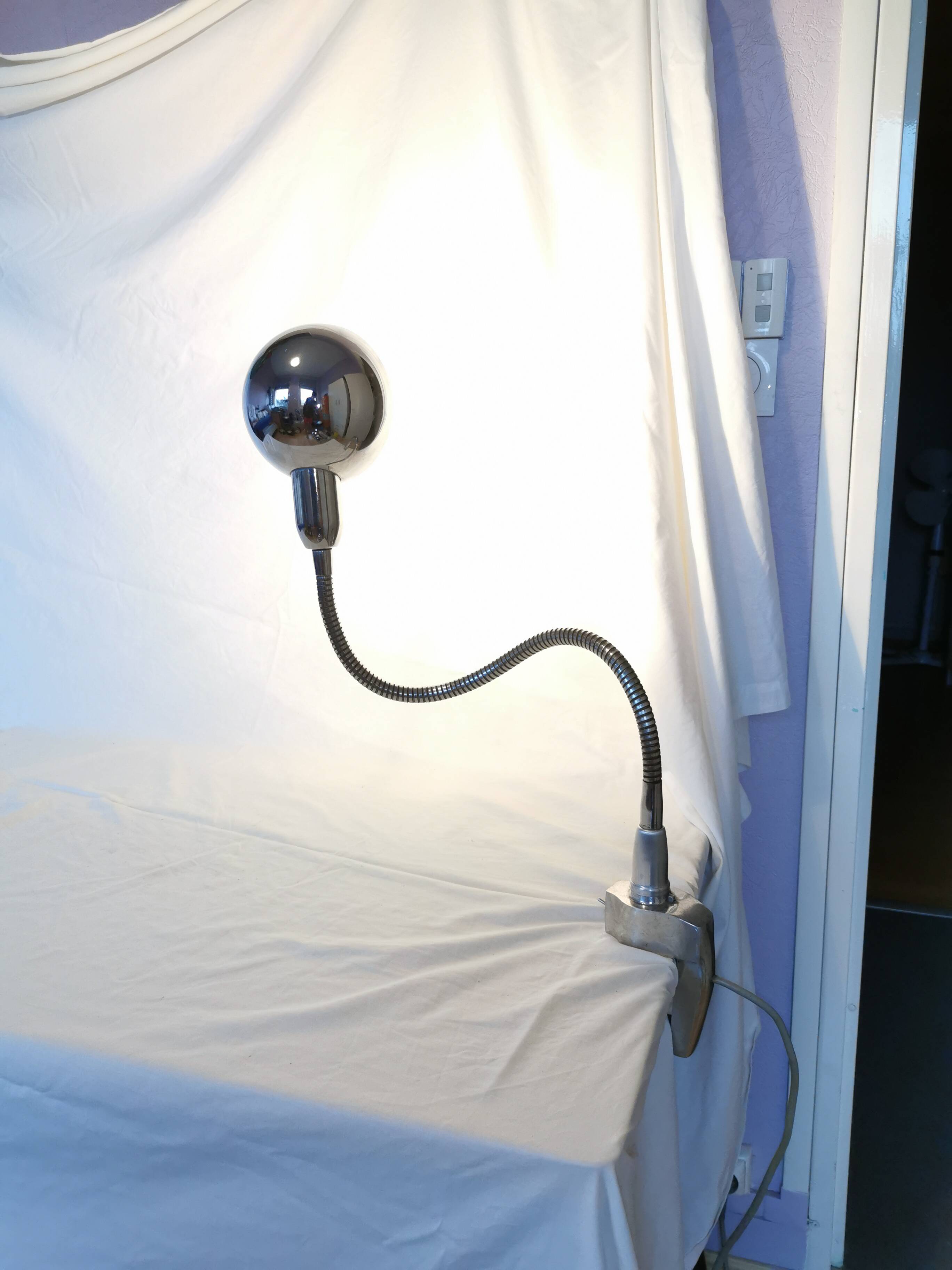 Jumo 215 flexible vice lamp, France, 1960.