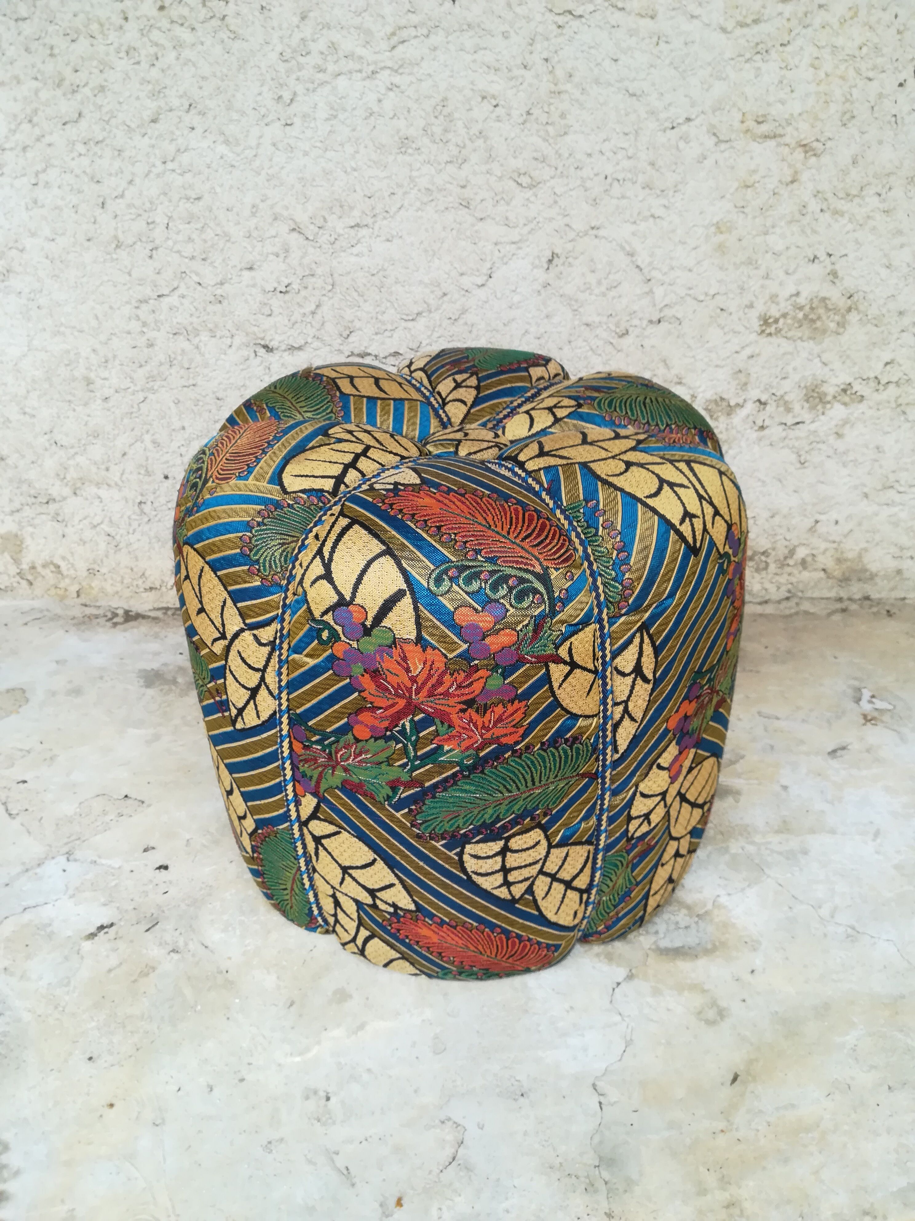 Art Deco pouf by Jindrich Halabala