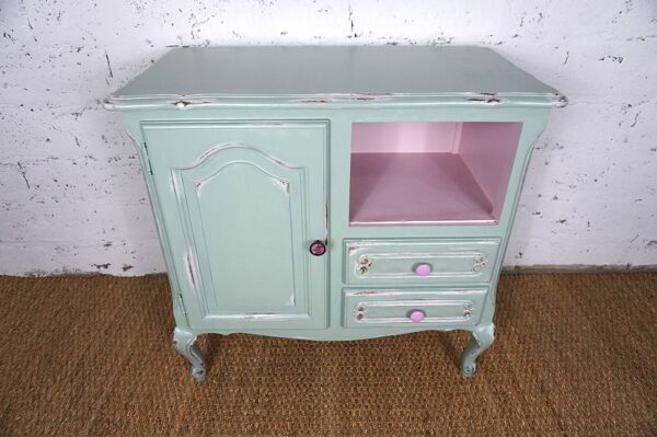 Petit bahut / buffet vintage relooké