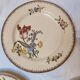 Assiettes plates fin XIX Joseph Hannong