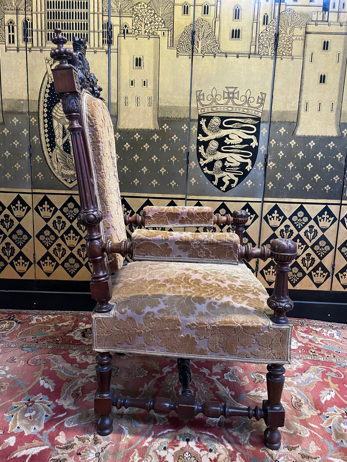 Fauteuil d’apparat de style Renaissance