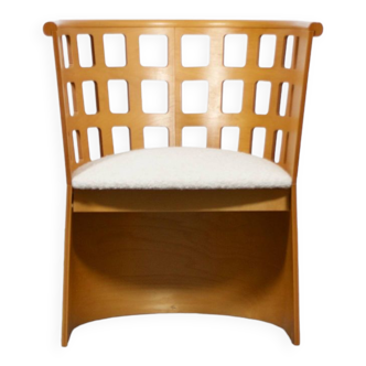 Rare Eero Aarnio Birch Armchair for Asko, Finland