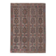 Vintage Turkish kilim handwoven 161x226 cm