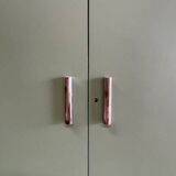 Asymmetrical wardrobe from the 1950s.