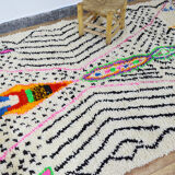 Moroccan berber carpet 246x150cm