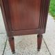 Antique Bibus bookcase in Louis XVI style with marble top