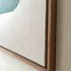 Large contemporary painting Green Forms Audrey Noel dated & signed