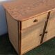 Vintage 1980s rattan sideboard by Roche Bobois