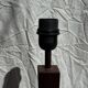 Vintage wooden designer lamp base H43