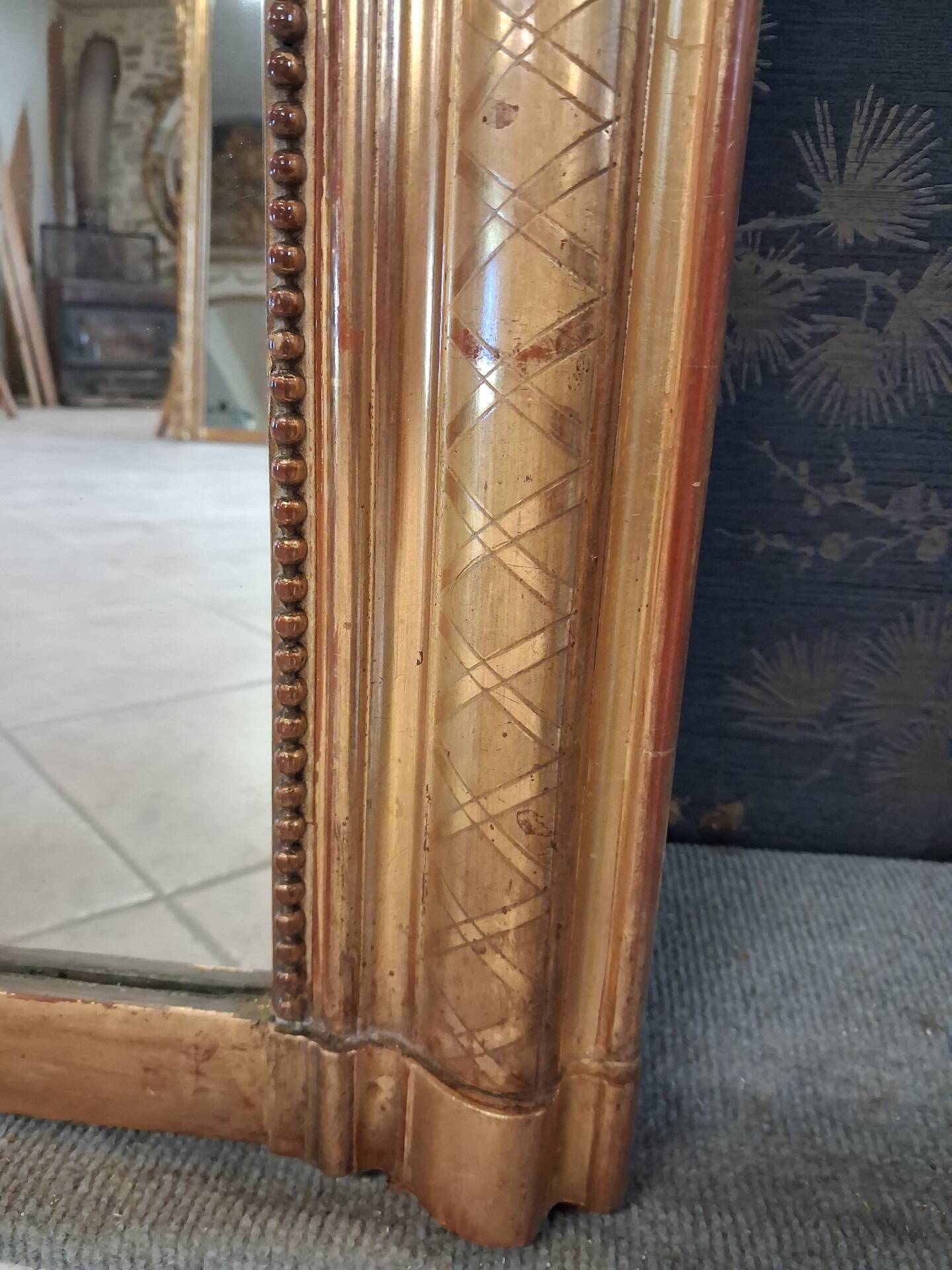 Louis Philippe mirror 167 x 107