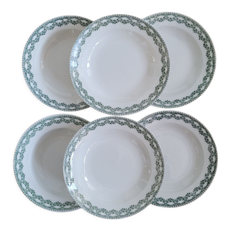 Set 6 plates Carlotta Boch