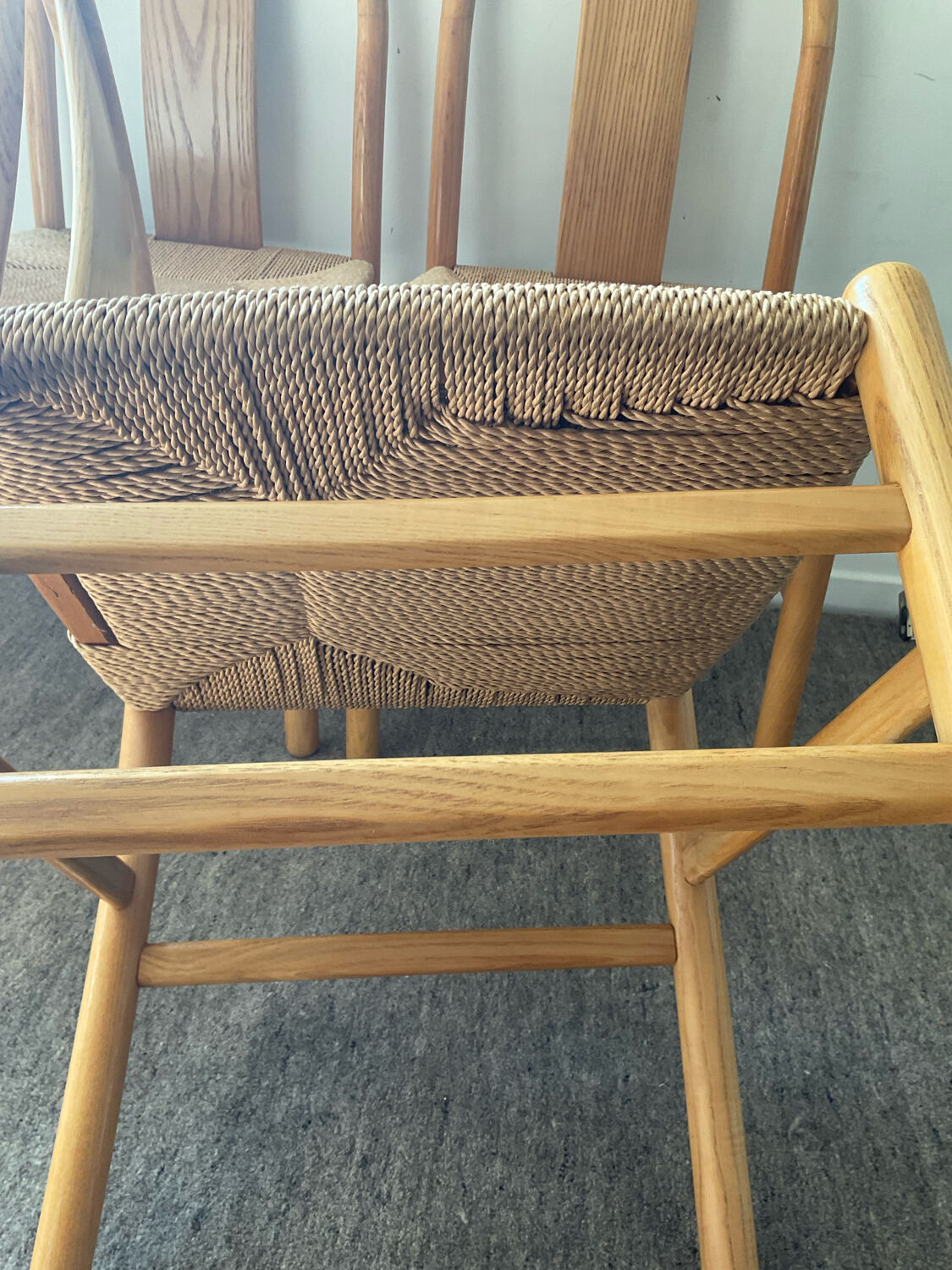 Trio of chairs Annig Sarian for Tisettanta 80s