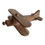 Wooden airplane