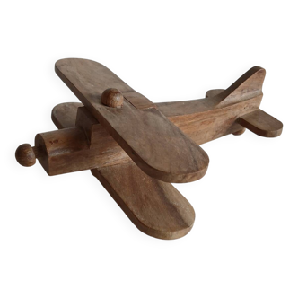 Wooden airplane