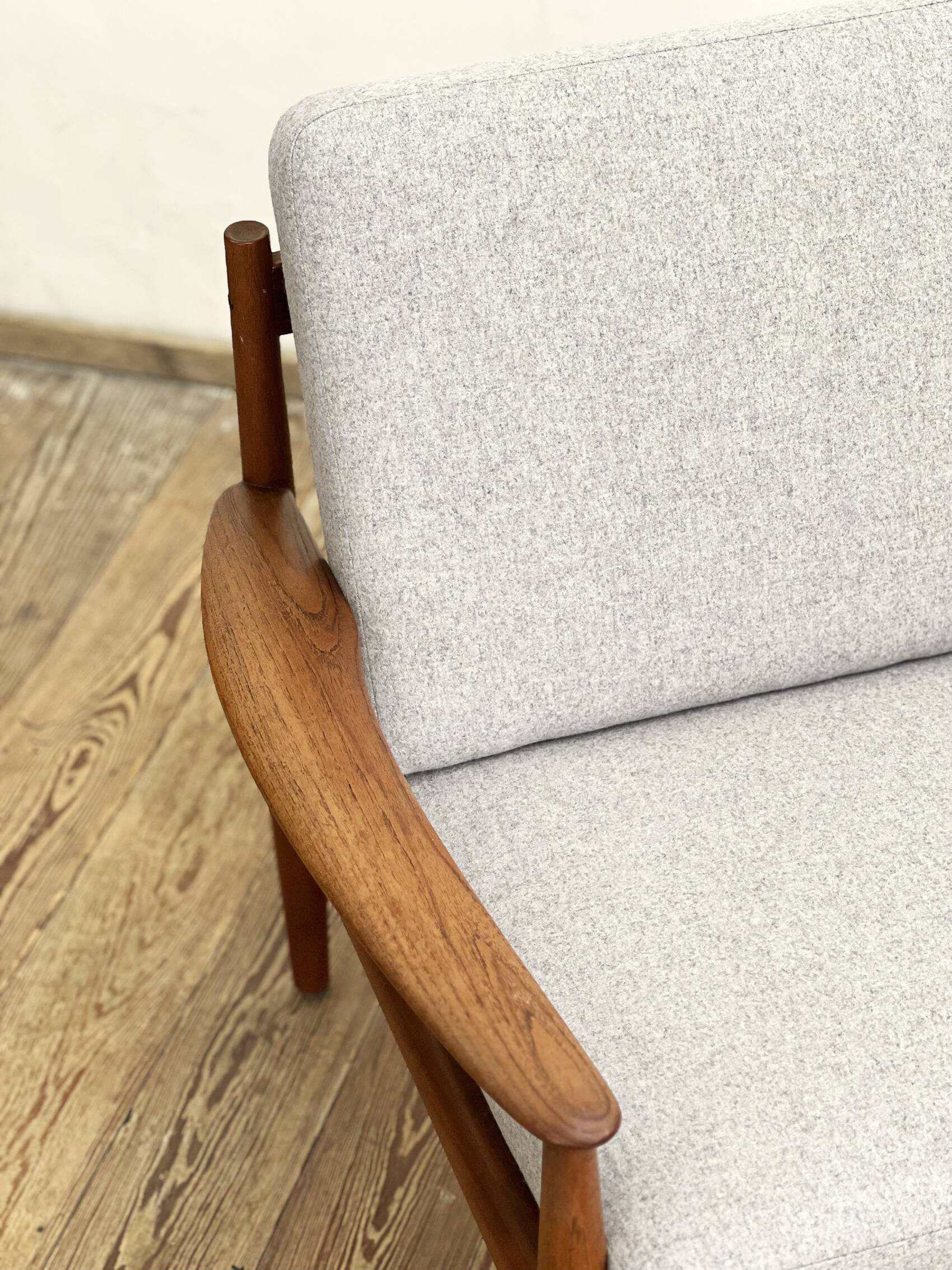 Mid Century Lounge Chair, Easy Chair by Grete Jalk for France & Son, Danish Design Armchair, 1950s