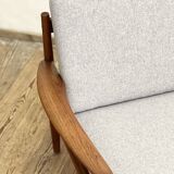 Mid Century Lounge Chair, Easy Chair by Grete Jalk for France & Son, Danish Design Armchair, 1950s