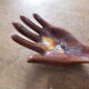 Empty hand pocket ceramic Vallauris