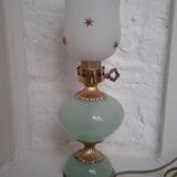 Lampes opaline.
