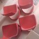 Cantilever 290 red model chairs edited by Cado
