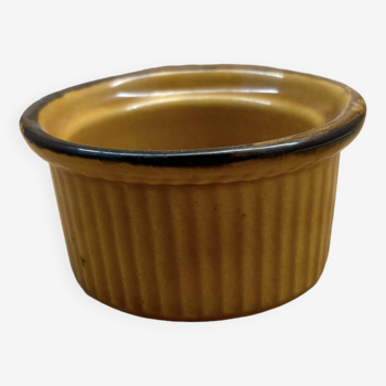 Brown ramekin