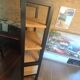 Design library / "Clifwood" shelf in solid oak & metal – Monsie