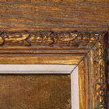 Senorita plaiting her hair - Rosendo González Carbonell (1910-1984)