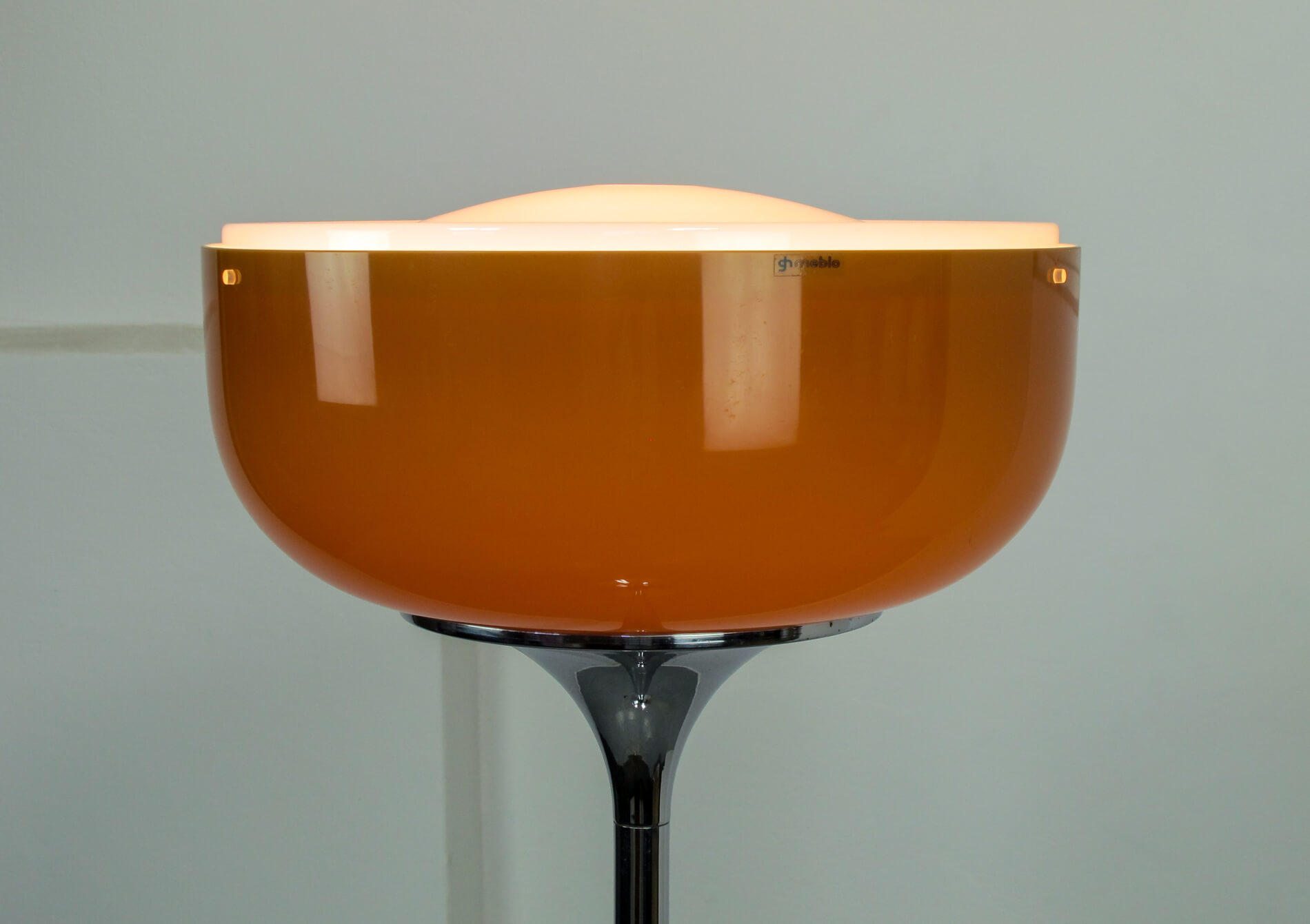 Lampadaire italien par Luigi Massoni pour Meblo