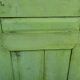 Old fir glass door