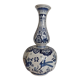 Vase en faïence delft avec décor de fleurs