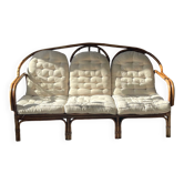 Bamboo sofa 1970