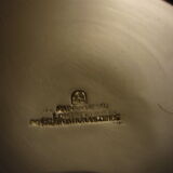 Silver metal teapot or coffee maker