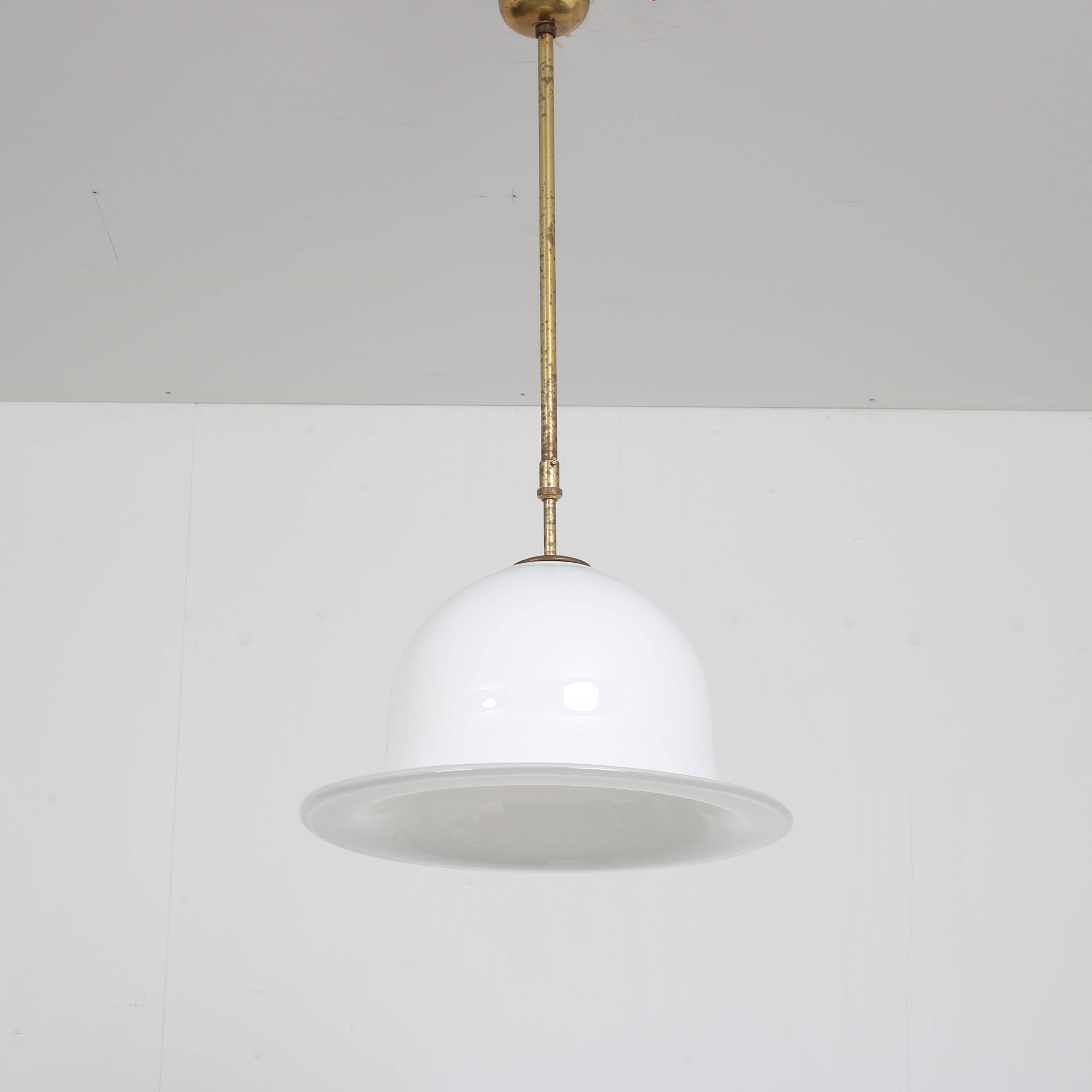 1970s Murano glass hanging lamp, Italy