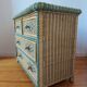 Rattan and wicker commode from the 70s – 80s