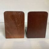 Pair of world map bookends