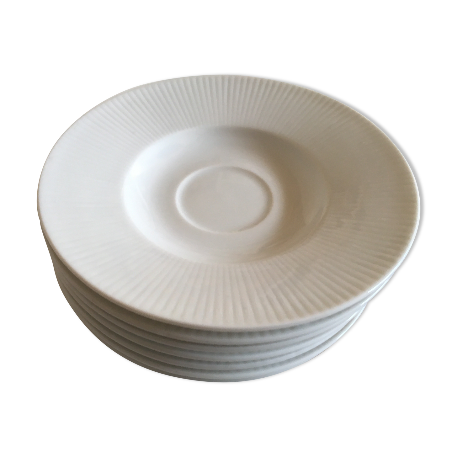 Set of 7 plates saucers Kolorita Rorstrand Sweden