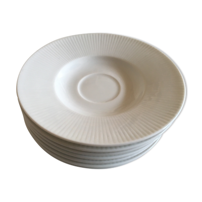 Set de 7 assiettes soucoupes Kolorita Rorstrand Sweden