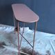 Old pink metal console